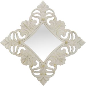 Καθρέπτης Τοίχου ArteLibre Μπεζ Πλαστικό Φ61×5.3cm