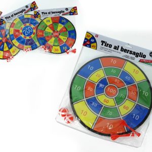 Παιδικός Στόχος Σκοποβολής Φ36cm Με 2 Βελάκια Και 2 Μπάλες Πλαστικό Σε Διάφορα Σχέδια Για 3+ Ετών