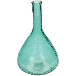 Βάζο ArteLibre Πετρόλ Ανακυκλωμένο Γυαλί 15.2×15.2×25.4cm