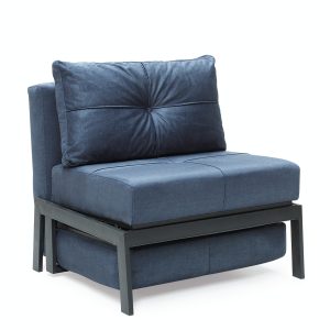 Πολυθρόνα ArteLibre OLIVER Σκούρο Μπλε 87x93x90cm
