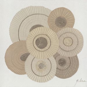 Πίνακας ArteLibre “Abstract” Καμβάς 80x80cm