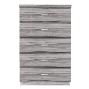 Συρταριέρα ArteLibre STONECROP Γκρι Σκούρο Μοριοσανίδα/Μελαμίνη 60x40x97cm