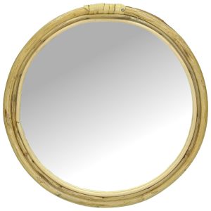 Καθρέπτης ArteLibre Φυσικό Μπαμπού 25×1.5x25cm