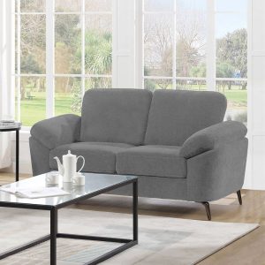 KATRINA Καναπές 2θ – Σαλονιού – Καθιστικού, Ύφασμα Γκρι, K/D