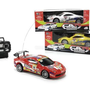 Τηλεκατευθυνόμενο Αυτοκίνητο Car Esta Group Πλαστικό 16cm Μπαταρίας Σε 4 Χρώματα Για 5+ Ετών