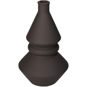 Βάζο ArteLibre Καφέ Δολομίτης 14.3×14.3×23.8cm