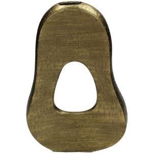 Βάζο ArteLibre Χρυσό Αλουμίνιο 22×6.5x35cm