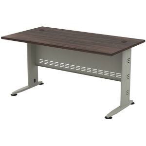 COMPACT Γραφείο Απόχρωση Γκρι – Σκούρο Καρυδί