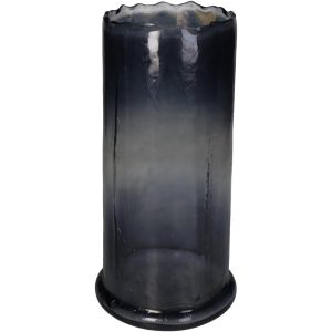 Κηροπήγιο ArteLibre Γκρι Γυαλί 15.5×15.5×30.5cm