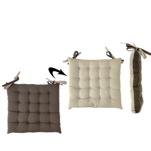 Μαξιλάρι Καθίσματος Μπεζ/Άμμου 40x40cm