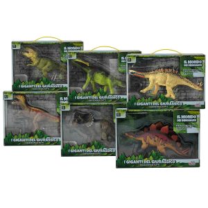 Παιχνίδι Φιγούρα Δεινόσαυρος ‘Ο Κόσμος Των Δεινοσαύρων’ Πλαστικό Πολύχρωμο Σε 6 Είδη Για 3+ Ετών