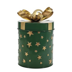 Χριστουγεννιάτικο Κουτί Δώρου Πράσινο 28cm