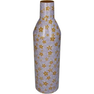 Βάζο ArteLibre Λουλούδια Πολύχρωμο Μέταλλο 9.5×9.5×34.5cm