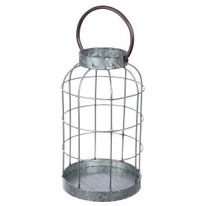 Φανάρι ArteLibre Γκρι Μέταλλο 37cm