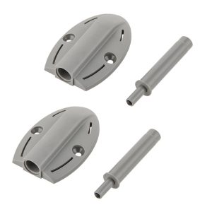 Αποσβεστήρας Πόρτας STOPIX Βιδωτό Γκρι Πλαστικό