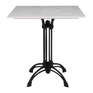 ΤΡΑΠΕΖΙ Sintered Stone-Μαντέμι Τετράνυχο, Επιφάνεια 11mm Απόχρωση White Marble