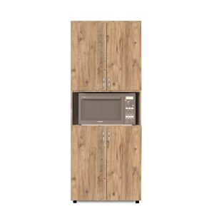 Ντουλάπι Πολλαπλών Χρήσεων ArteLibre CARMELA Φυσικό Μοριοσανίδα 60x32x140cm