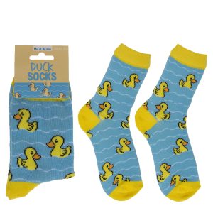 Κάλτσες Πάπιες Κίτρινο/Μπλε 70% Βαμβάκι/25% Polyester/5% Ελαστάνη Μέγεθος 36-42