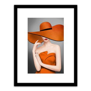 Πίνακας Σε Κορνίζα ArteLibre Πλαστικό 'Γυναικεία Φιγούρα' 35x45x1.8cm