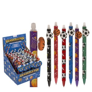 Στυλό Που Σβήνει Ποδόσφαιρο/Μπάσκετ 14.5cm Σε 6 Σχέδια