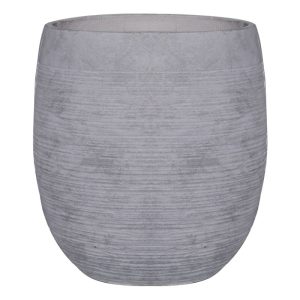 FLOWER POT-8 Απόχρωση Light Grey Wash