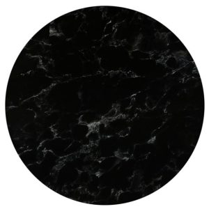 HPL (High Pressure Laminated) Επιφάνεια Τραπεζιού Απόχρωση Black Marble, UV