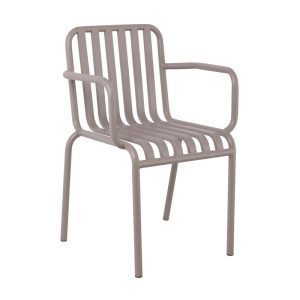 MODIAL Πολυθρόνα Μέταλλο Βαφή Cappuccino