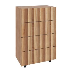 MOTION Συρταριέρα με 4 Συρτάρια, Απόχρωση Φυσικό