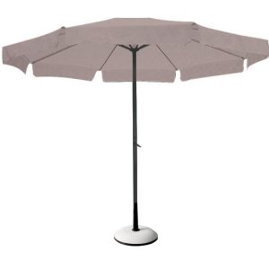 ΟΜΠΡΕΛΑ Σκελετός Αλουμινίου Βαφή Ανθρακί, Ύφασμα Μπεζ