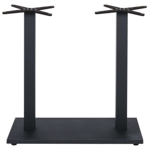 PRATO-W Βάση Τραπεζιού Μακρόστενη με ρεγουλατόρο Μέταλλο Βαφή Μαύρο (17,80kg)