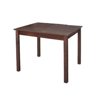 Ταβέρνας Τραπέζι Λυόμενο Οξιά - Κόντρα Πλακέ, Βαφή Εμποτισμού Καρυδί