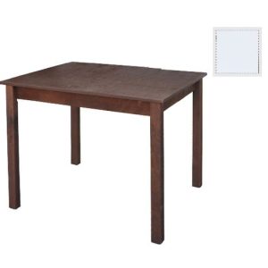 Ταβέρνας Τραπέζι Λυόμενο Οξιά - Κόντρα Πλακέ, Βαφή Εμποτισμού Λάκα Άσπρο