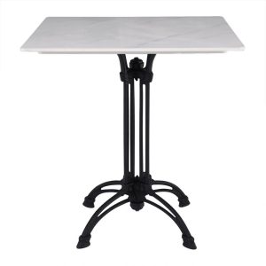 ΤΡΑΠΕΖΙ Sintered Stone-Μαντέμι Τετράνυχο, Επιφάνεια 11mm Απόχρωση White Marble