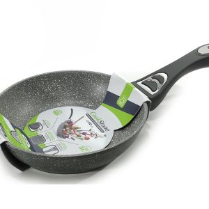 Γουόκ Αντικολλητικό Αλουμινίου Με Επίστρωση Stone Λαβή Soft-Touch Φ20cm