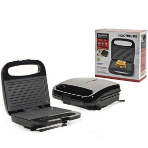 Τοστιέρα Dictrolux 750W Μαύρο 22.2x22x8.8cm