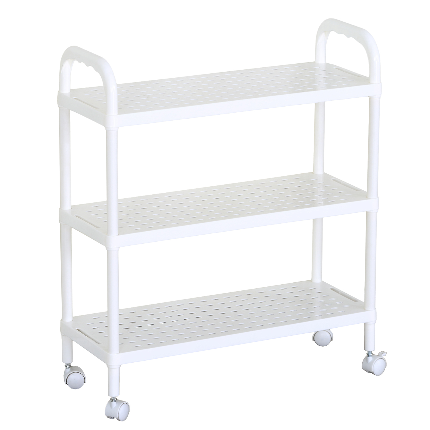 Ραφιέρα ArteLibre VIALA Με 3 Ράφια Λευκό Πλαστικό 51.5x20.6x60.9cm