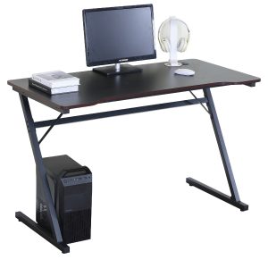 Γραφείο ArteLibre TERANO Μαύρο Μοριοσανίδα/Μέταλλο 120x60x75cm